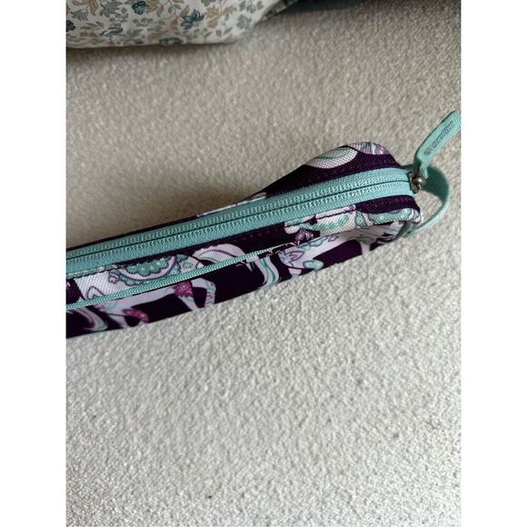 Pottery Barn PB Kids Mackenzie Purple Unicorn School Pencil Pouch - Picture 5 of 8